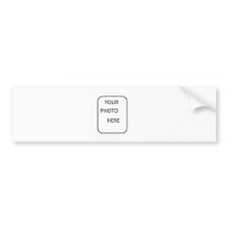 Make Your One Of A Kind Bumper Sticker