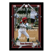 Make Your Own Baseball Card Business Cards