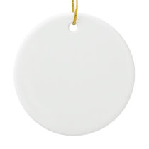 Make your own round photo Christmas Ornament