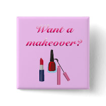 Makeover Button Pin