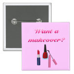 Makeover Button Pin