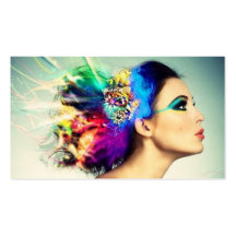 Makeup and Hair Design Business Cards