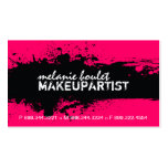 MAKEUP ARTIST BUSINESS CARD