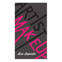 Makeup Artist Business Cards