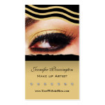 Makeup artist cosmetologist business card