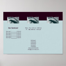 MakeUp Artist - Flyer, Poster