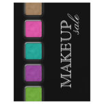 Makeup Artist Flyer Salon Colorful Palette