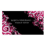 Makeup Artist III Cosmetologist Curlique Business Cards