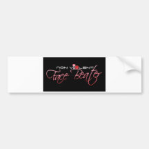 MAKEUP ARTIST MUA BUMPER STICKER