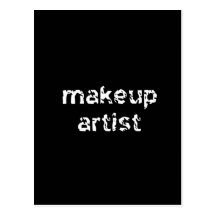 Makeup Artist Postcard