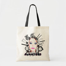 Makeup By Nekol2689 Logo Reusable Bag