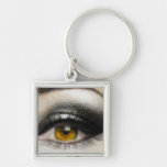 makeup Cosmetics Eye Keychains