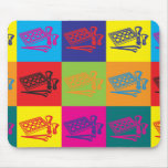 Makeup Pop Art Mouse Mat