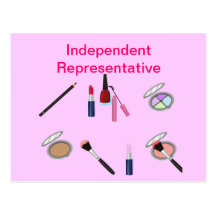 Makeup Postcard