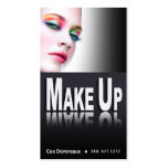 Makeup Reflections II - (for Makeup Artists) Business Card Template