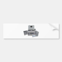 MakeupTrainCase110511 Bumper Sticker