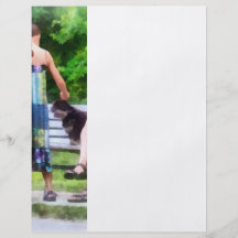 Making a New Friend in the Park Flyer Design