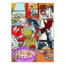 making cookies