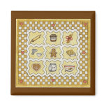 Making Gingerbread Christmas Kitchen Magnet