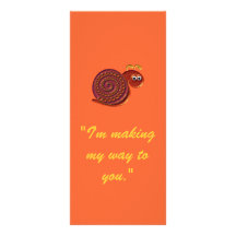 Making my way to you Card Full Colour Rack Card