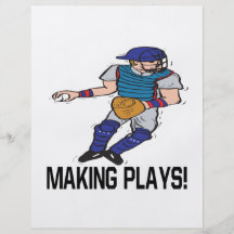 Making Plays Custom Flyer