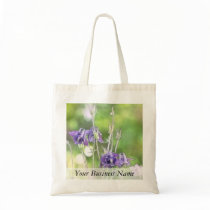 Making Seeds - Blue Columbines Canvas Bags