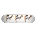 making the play baseball out design custom skate board