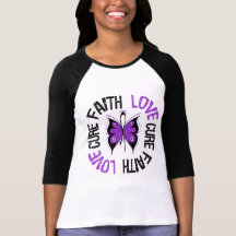 Maladie d'Alzheimer de papillon de traitement d'am T-shirt