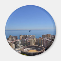 Malaga's Plaza de Toros Fridge Magnets