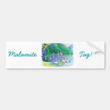Malamite Tag! Bumper Sticker