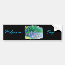 Malamite Tag! Bumper Stickers