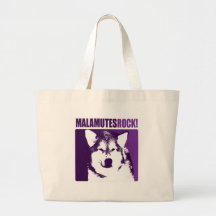 Malamutes Rock! Canvas Bag