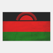 Malawi Flag Rectangular Stickers