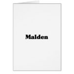 Malden  Classic t shirts Greeting Cards