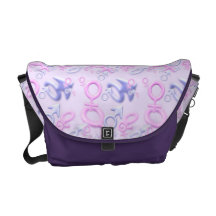 Male and Female Symbols Messenger Bags