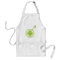 Male Android (Sign / Symbol) Bugdroid Aprons