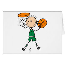 Male Basketball Player Tshirts and Gifts Cards