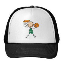 Male Basketball Player Tshirts and Gifts Mesh Hats