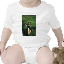 mâle Blanc-coupé la queue T-shirts