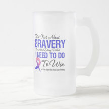 Male Breast Cancer Battle Coffee Mug