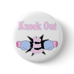 Male Breast Cancer Pinback Button
