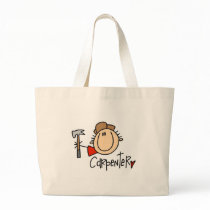Male Carpenter Tote Bags