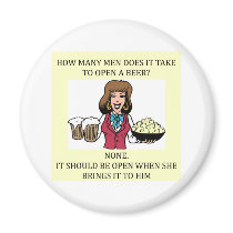 male chauvinist beer joke