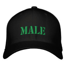 Male Embroidered Baseball Cap