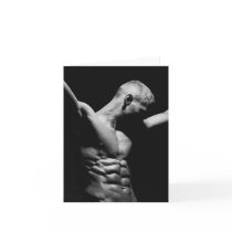 Male Form Art Notecard