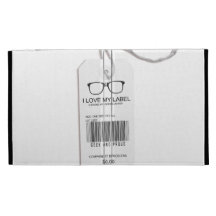 Male Geek Tag iPad Folio Cover