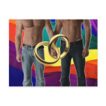 Male Marriage Postcards