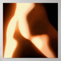 Male Nude Buttocks Print