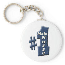Male Nurse Award Key Chain