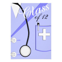 Male Nurse Graduation Party Invitations 2012